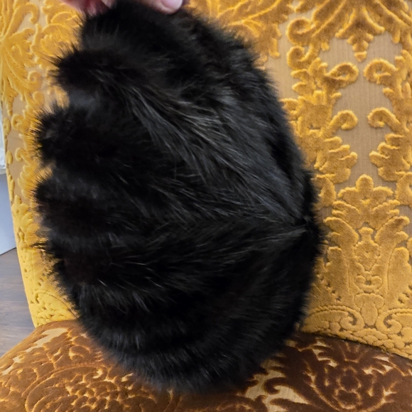 Genuine mink vintage hat - Picture 2 of 5